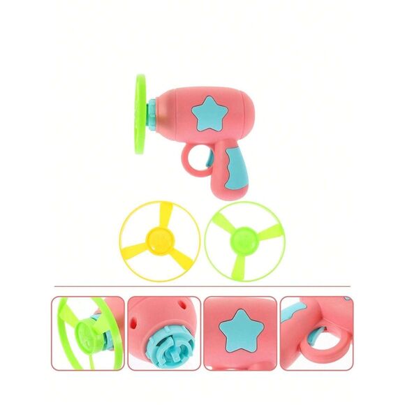 NEW 2x‎ Tech Cat Toys- Laser Light Pointer Collar Flying Disc Kitten Interactive - Picture 7 of 7